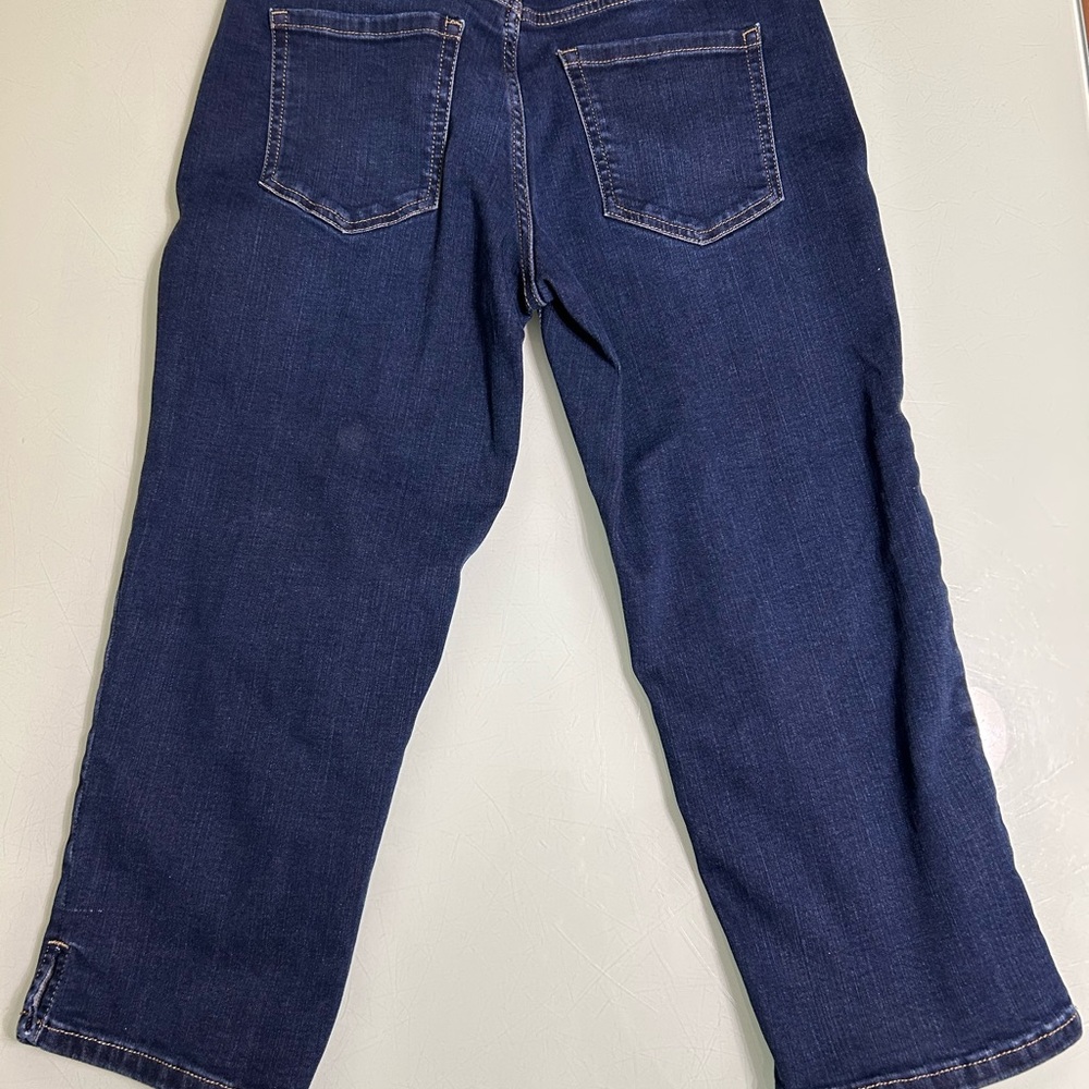 Liz Claiborne Sara Crop Mid-Rise jeans size 6 - Picture 7 of 13